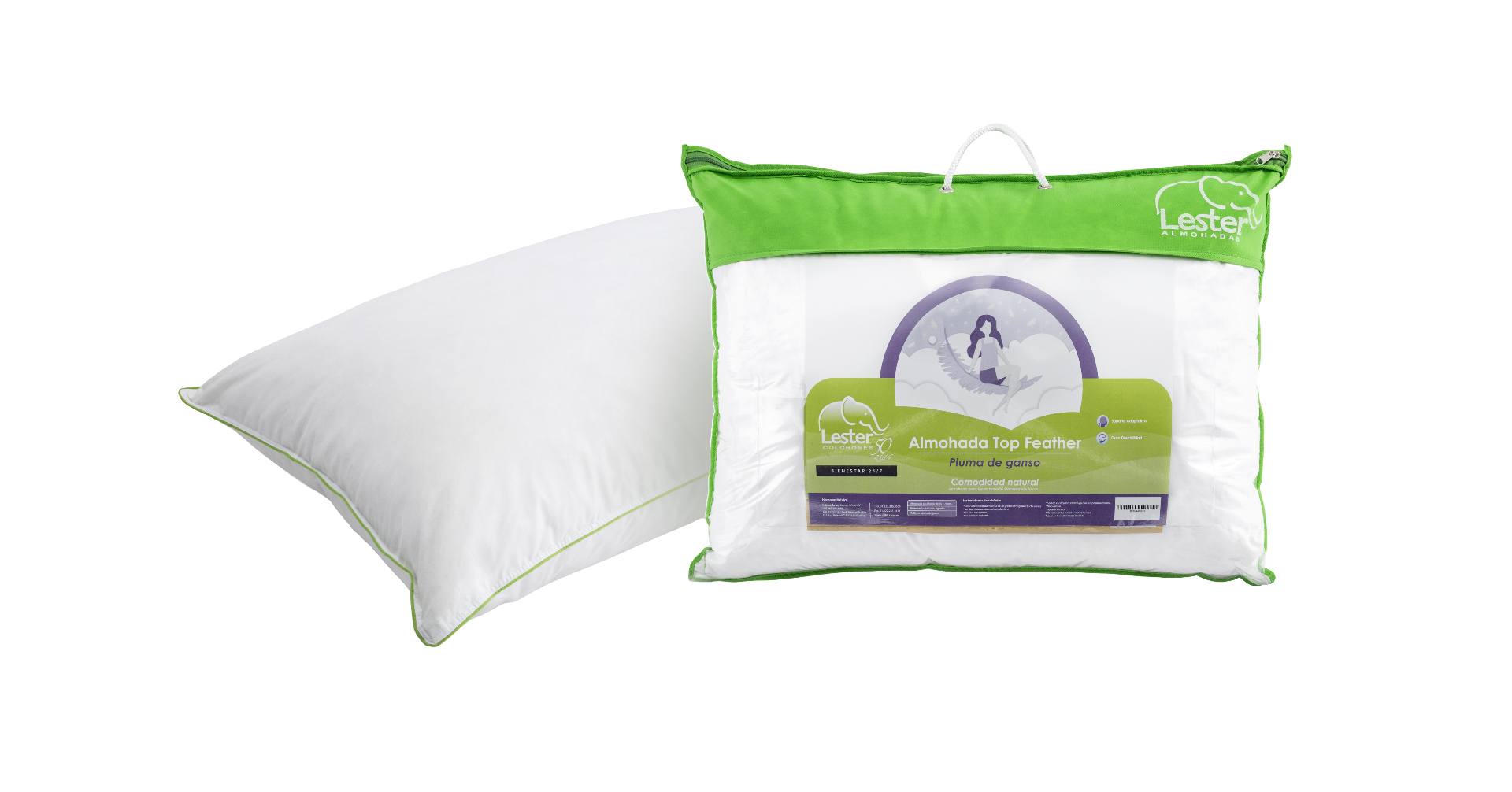 Almohada Top Feather